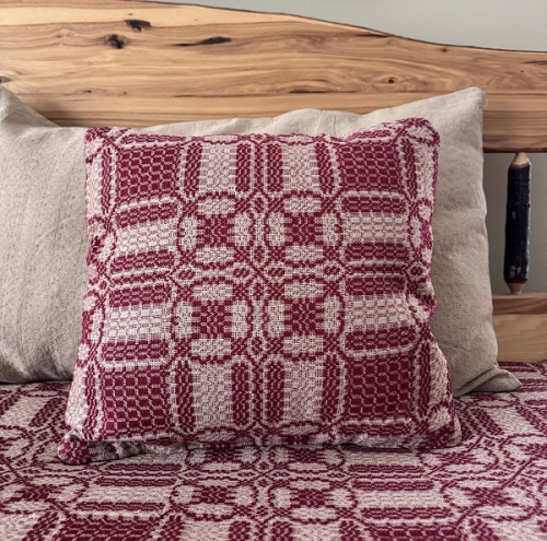 CAMBRIDGE RED/TAN 20X20 PILLOW AVAIL MAY 2025